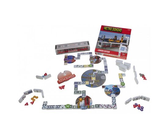 Настольная игра Tactic Метро Домино. Лондон (англ.) (58928), изображение 5 Настольная игра Tactic Метро Домино. Лондон (англ.) (58928), изображение 5