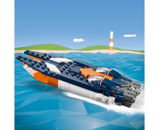 Конструктор LEGO Creator Сверхзвуковой самолет 215 деталей (31126), изображение 8 Конструктор LEGO Creator Сверхзвуковой самолет 215 деталей (31126), изображение 8