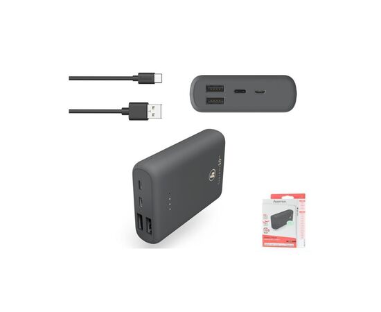 Батарея универсальная Hama Supreme 10HD 10000mAh Grey (00201668), изображение 4