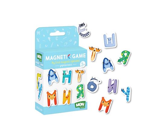 Настільна гра DoDo Магнітні літери. Українська (200211), зображення 2 Настільна гра DoDo Магнітні літери. Українська (200211), зображення 2