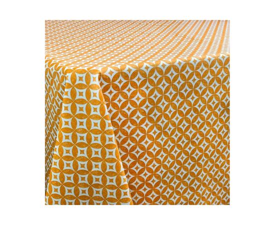 Скатерть Прованс непромокаемая Simfoni звездочка желтая 140х140 (008243), изображение 2 Скатерть Прованс непромокаемая Simfoni звездочка желтая 140х140 (008243), изображение 2