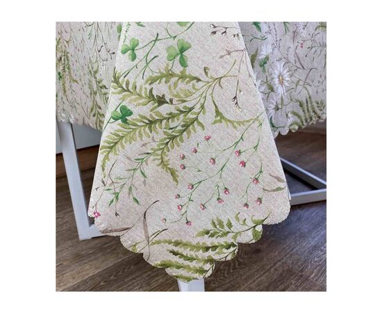 Скатерть Прованс непромокаемая Simfoni Herbal 180х136 (4823093431744), изображение 3 Скатерть Прованс непромокаемая Simfoni Herbal 180х136 (4823093431744), изображение 3