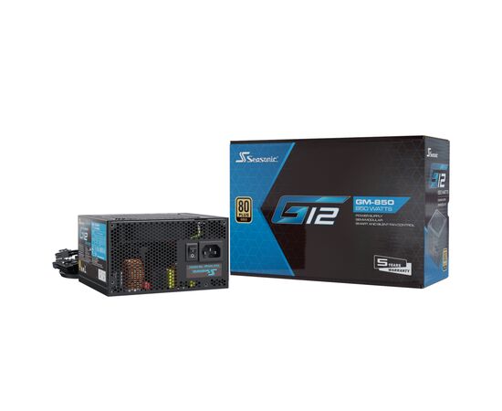 Блок питания Seasonic 850W G12 GM-850 GOLD (A851GMAFH), изображение 7 Блок питания Seasonic 850W G12 GM-850 GOLD (A851GMAFH), изображение 7