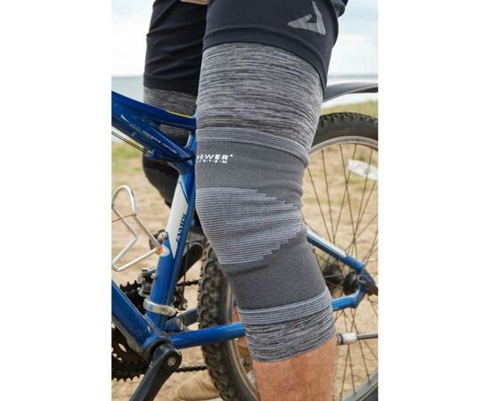 Фиксатор колена Power System Knee Support Grey L (PS-6002_L_Grey), изображение 2 Фиксатор колена Power System Knee Support Grey L (PS-6002_L_Grey), изображение 2
