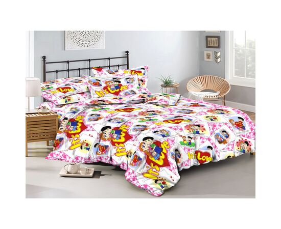 Постельное белье MirSon Бязь Premium 17-0109 Love 110х140 (2200001606074)