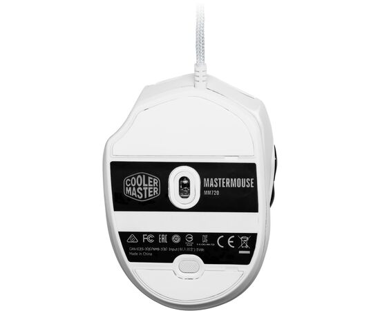 Мышка CoolerMaster MM720 USB Glossy White (MM-720-WWOL2), изображение 6 Мышка CoolerMaster MM720 USB Glossy White (MM-720-WWOL2), изображение 6