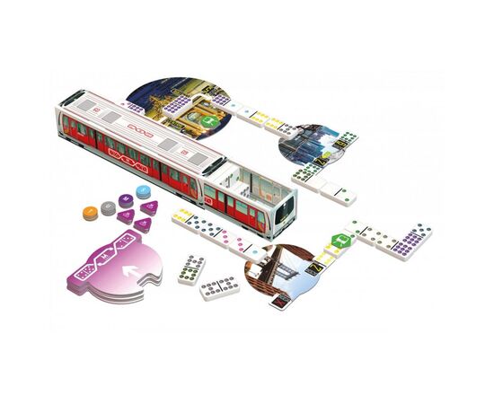 Настольная игра Tactic Метро Домино. Нью-Йорк (англ.) (58931), изображение 2