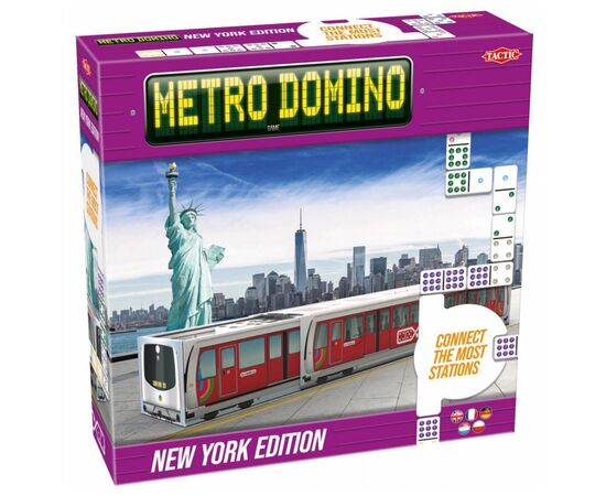 Настольная игра Tactic Метро Домино. Нью-Йорк (англ.) (58931)
