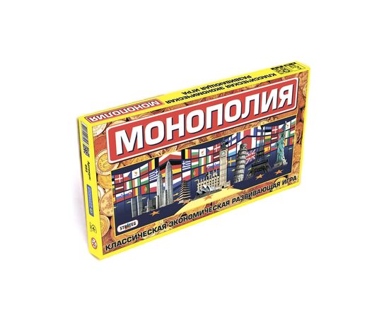 Настольная игра Strateg Монополия большая (4820175997105), изображение 2 Настольная игра Strateg Монополия большая (4820175997105), изображение 2