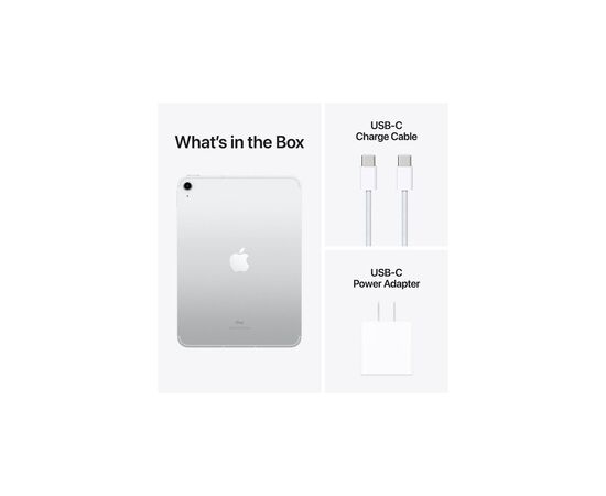 Планшет Apple iPad 10.9" 2022 WiFi 64GB Silver (10 Gen) (MPQ03RK/A), изображение 2 Планшет Apple iPad 10.9" 2022 WiFi 64GB Silver (10 Gen) (MPQ03RK/A), изображение 2