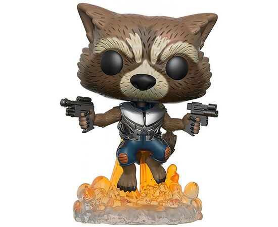 Фигурка для геймеров Funko Pop Енот Ракета серии "Стражи Галактики" 9.6 см (13270-PX-1RY)