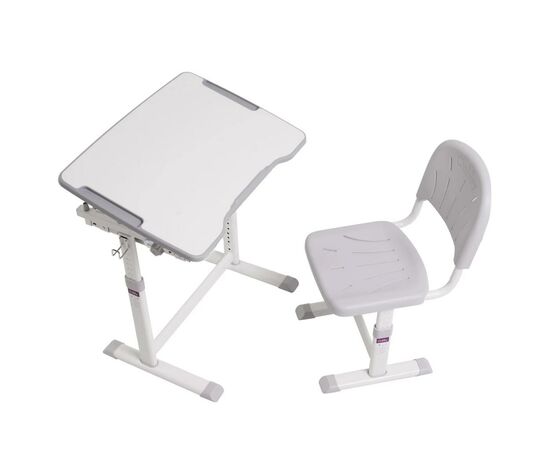 Парта зі стільцем FunDesk Olea Grey (516043)