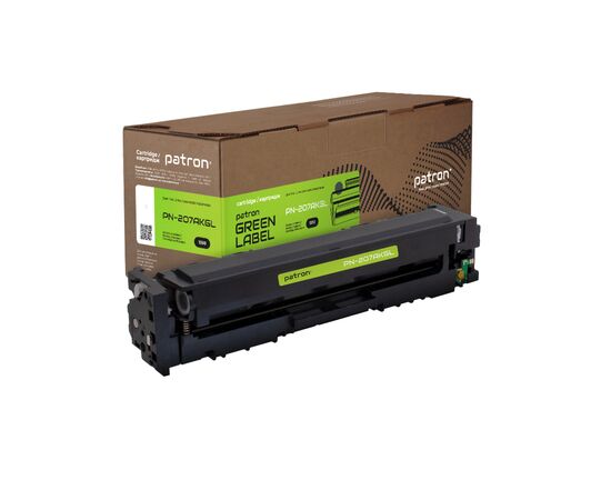 Картридж Patron HP 207A (W2210A) Green Label, black (PN-207AKGL)