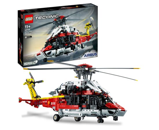 Конструктор LEGO Technic Рятувальний гелікоптер Airbus H175 2001 деталь (42145), зображення 2 Конструктор LEGO Technic Рятувальний гелікоптер Airbus H175 2001 деталь (42145), зображення 2