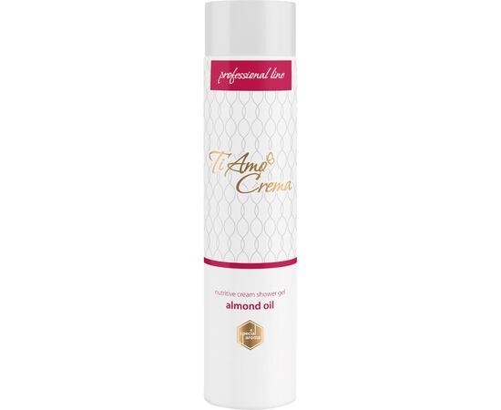 Гель для душу Ti Amo Crema живильний Мигдальна олія 300 мл (4820195506509)