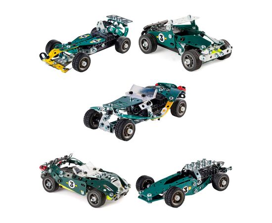 Конструктор Meccano Engineering and robotics Родстер Кабриолет 5 в 1 Инерции (6040176), изображение 2 Конструктор Meccano Engineering and robotics Родстер Кабриолет 5 в 1 Инерции (6040176), изображение 2