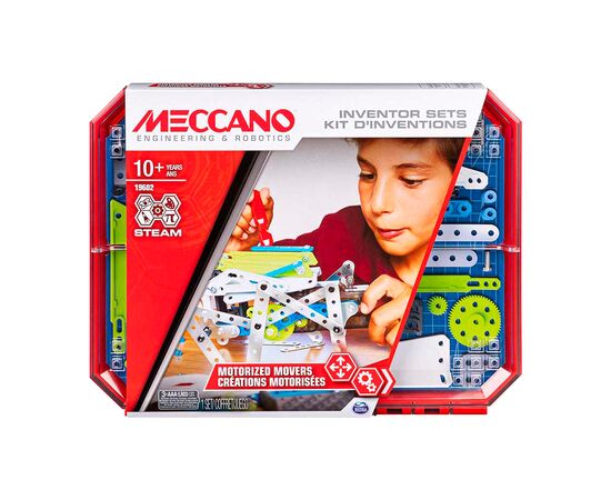Конструктор Meccano Engineering and robotics Моторизованные двигатели (6047099)
