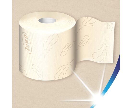 Туалетная бумага Zewa Exclusive Natural Soft 4 слоя 16 рулонов (7322541361918), изображение 3 Туалетная бумага Zewa Exclusive Natural Soft 4 слоя 16 рулонов (7322541361918), изображение 3