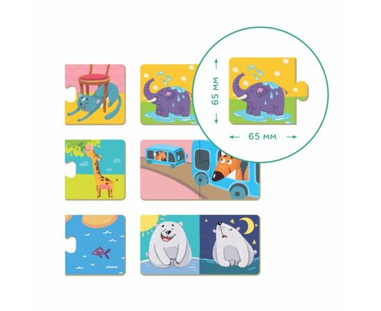 Пазл DoDo Противоположности (300151), изображение 3