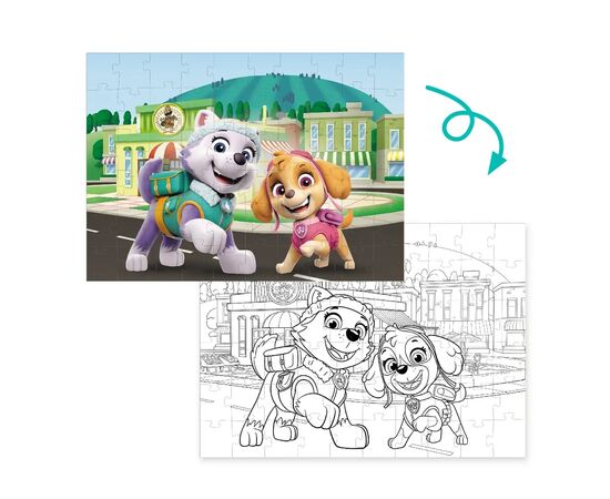 Пазл DoDo на 60 элементов 2 в 1 Paw Patrol (200161), изображение 2 Пазл DoDo на 60 элементов 2 в 1 Paw Patrol (200161), изображение 2