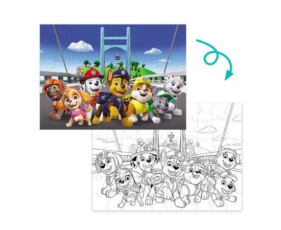 Пазл DoDo на 60 элементов 2 в 1 Paw Patrol (200161), изображение 3 Пазл DoDo на 60 элементов 2 в 1 Paw Patrol (200161), изображение 3