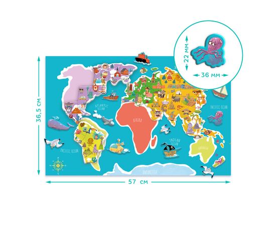 Настольная игра DoDo Магнитная Карта (200201), изображение 4 Настольная игра DoDo Магнитная Карта (200201), изображение 4