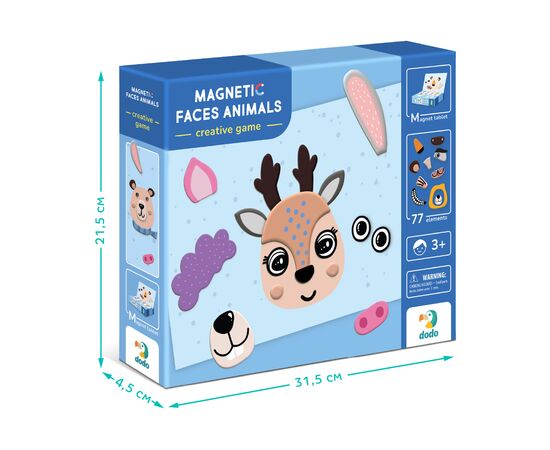 Настольная игра DoDo Магнитная Мордочки (200209), изображение 4