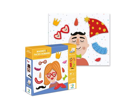 Настольная игра DoDo Магнитная Лицо (200208), изображение 2 Настольная игра DoDo Магнитная Лицо (200208), изображение 2