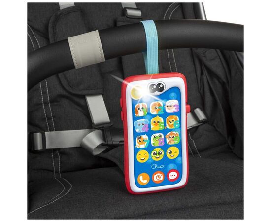 Игрушка на коляску Chicco Мой первый смартфон (11161.00), изображение 5 Игрушка на коляску Chicco Мой первый смартфон (11161.00), изображение 5
