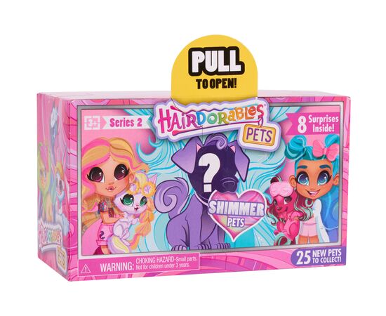 Кукла Hairdorables S2 Сюрприз любимые домашние животные (23730)