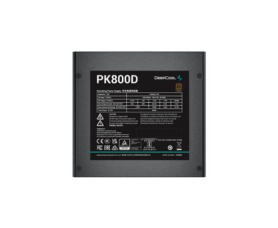 Блок питания Deepcool 800W PK800D (R-PK800D-FA0B-EU), изображение 3 Блок питания Deepcool 800W PK800D (R-PK800D-FA0B-EU), изображение 3
