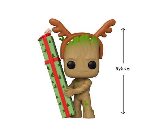 Фигурка для геймеров Funko Pop серии Стражи галактики: Holiday Special – Грут (64332), изображение 2 Фигурка для геймеров Funko Pop серии Стражи галактики: Holiday Special – Грут (64332), изображение 2