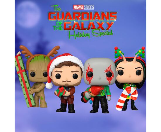 Фигурка для геймеров Funko Pop серии Стражи галактики: Holiday Special – Дракс (64330), изображение 3 Фигурка для геймеров Funko Pop серии Стражи галактики: Holiday Special – Дракс (64330), изображение 3