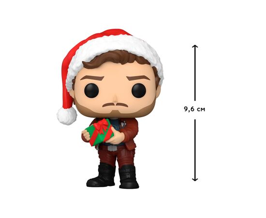 Фігурка для геймерів Funko Pop серії Вартові галактики: Holiday Special – Зоряний лорд (64333), зображення 2 Фігурка для геймерів Funko Pop серії Вартові галактики: Holiday Special – Зоряний лорд (64333), зображення 2