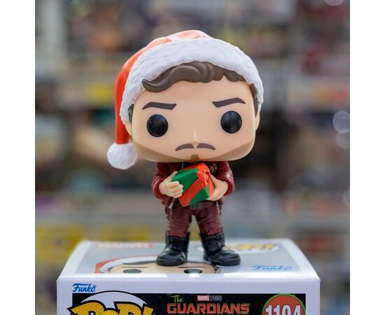 Фігурка для геймерів Funko Pop серії Вартові галактики: Holiday Special – Зоряний лорд (64333), зображення 3 Фігурка для геймерів Funko Pop серії Вартові галактики: Holiday Special – Зоряний лорд (64333), зображення 3