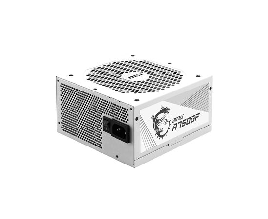Блок питания MSI 750W (MPG A750GF WHITE), изображение 2 Блок питания MSI 750W (MPG A750GF WHITE), изображение 2