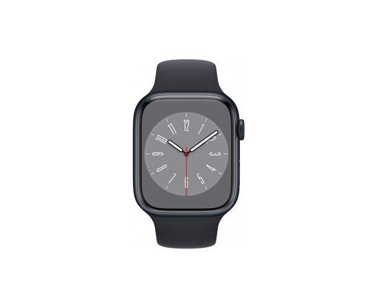 Смарт-годинник Apple Watch Series 8 GPS 45mm Midnight Aluminium Case with Midnight Sport Band - Regular (MNP13UL/A), зображення 2 Смарт-годинник Apple Watch Series 8 GPS 45mm Midnight Aluminium Case with Midnight Sport Band - Regular (MNP13UL/A), зображення 2