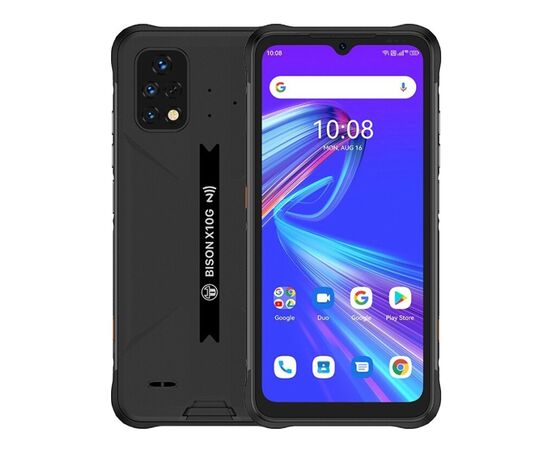 Мобильный телефон Umidigi Bison X10G NFC 4/64GB Dual Sim Hack Black_ (Bison X10G NFC 4/64GB Hack Black_), изображение 8 Мобильный телефон Umidigi Bison X10G NFC 4/64GB Dual Sim Hack Black_ (Bison X10G NFC 4/64GB Hack Black_), изображение 8