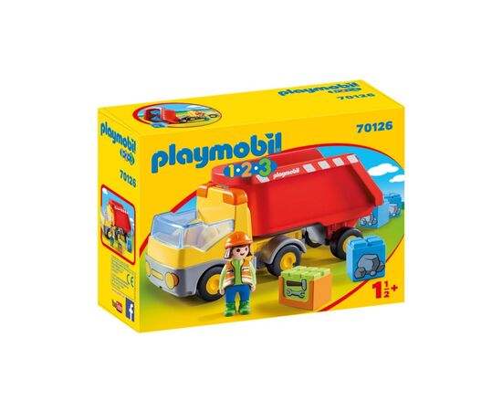 Конструктор Playmobil 1.2.3 Самосвал (70126), изображение 2