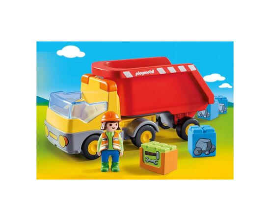 Конструктор Playmobil 1.2.3 Самосвал (70126), изображение 3