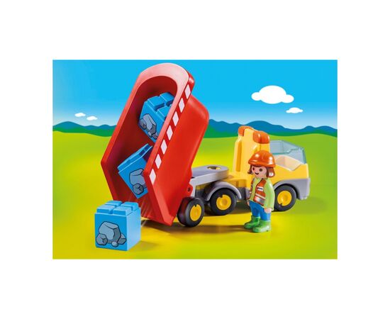 Конструктор Playmobil 1.2.3 Самосвал (70126), изображение 4