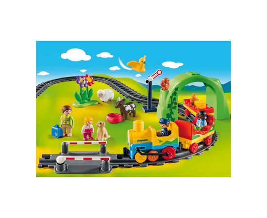 Конструктор Playmobil 1.2.3 Моя первая железная дорога (70179), изображение 2 Конструктор Playmobil 1.2.3 Моя первая железная дорога (70179), изображение 2