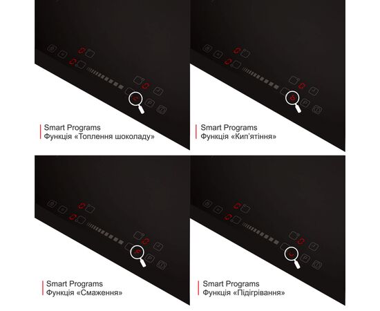 Варочная поверхность Eleyus ZENA 60 BL I, изображение 5 Варочная поверхность Eleyus ZENA 60 BL I, изображение 5