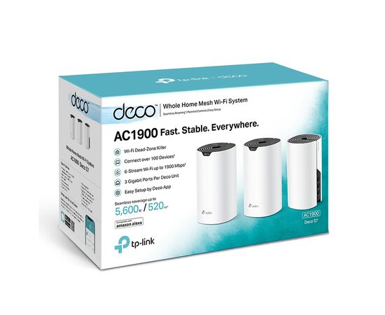 Маршрутизатор TP-Link DECO-S7-3-PACK, изображение 8 Маршрутизатор TP-Link DECO-S7-3-PACK, изображение 8