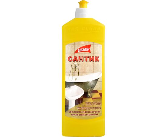 Жидкость для чистки ванн San Clean Сантик сантехники 500 г (4820003540145)