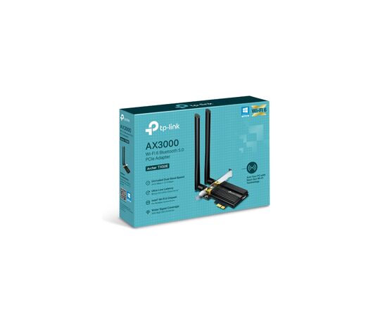 Мережева карта Wi-Fi TP-Link ARCHER-TX50E, зображення 4 Мережева карта Wi-Fi TP-Link ARCHER-TX50E, зображення 4