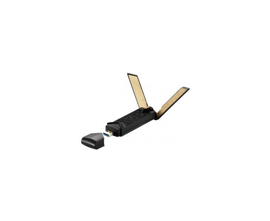 Сетевая карта Wi-Fi ASUS USB-AX56 AX1800 USB 3.0 WPA3 MU-MIMO OFDMA (USB-AX56)