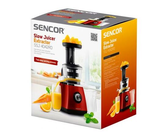 Соковыжималка Sencor SSJ4042RD, изображение 6 Соковыжималка Sencor SSJ4042RD, изображение 6