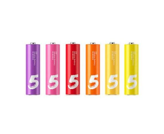 Батарейка ZMI ZI5 Rainbow AA batteries * 24 (Р30402), изображение 2 Батарейка ZMI ZI5 Rainbow AA batteries * 24 (Р30402), изображение 2