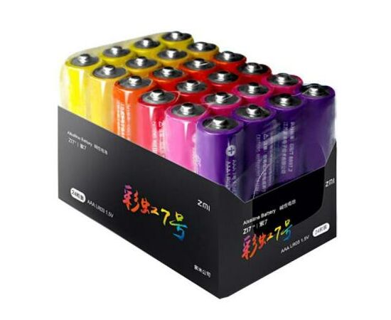 Батарейка ZMI ZI5 Rainbow AA batteries * 24 (Р30402)
